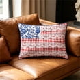 thumbnail image 5 of Miwamany 4th of July Pillows , Independence Day Throw Pillows Outdoor Memorial Day American Flag Stars Patriotic Decorative Cushion for Bed Couch Sofa Home Decor 9x15 in, 5 of 9