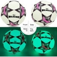 thumbnail image 5 of Soccer Ball, Glow in The Dark Soccer Ball Size 3 / 4 / 5, MILA CHIC Glowing Luminious Soccer Balls Gifts for Boys, Girls, Men, Women Indoor-Outdoor Soccer Training (with Pump), 5 of 6
