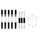 thumbnail image 1 of 5 piezas de bolígrafo giratorio vacío con cepillo Envase cosmético de uñas Tubo de para pestañas piezas de tubo de brillo Yuyangstore Tubos de brillo labial Vacíos, 1 of 8