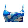 thumbnail image 4 of Seductiva Clearance Womens Sports Bras Lady Brassiere No Wire Wild Support Breast Camouflage Print Pullover Breathable Spaghetti Strap Plus Size Women Sports Bra for Home, 4 of 4