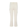 thumbnail image 4 of Sngxgn Cargo Pants For Women With Pockets Elastic Waist(White,XL), 4 of 8