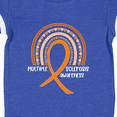 thumbnail image 4 of Inktastic Multiple Sclerosis Awareness Orange Ribbon Rainbow Boys or Girls Baby Bodysuit, 4 of 5