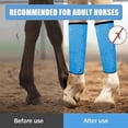thumbnail image 2 of 4Pcs Horse Fly Boot Breathable Meshes Horses Leggings Protective Cover Leg Wraps Horse Equipment for Preventing Flies, 2 of 7