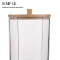 thumbnail image 3 of CTIRCHIU Set Cotton Ball Container Square Plastic Holder For Medical Environment Organization, 3 of 6