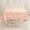 Dusty Rose, variant on Efavormart Ivory Lamour Satin Table Overlay, Square Tablecloth Topper - 72"x72"