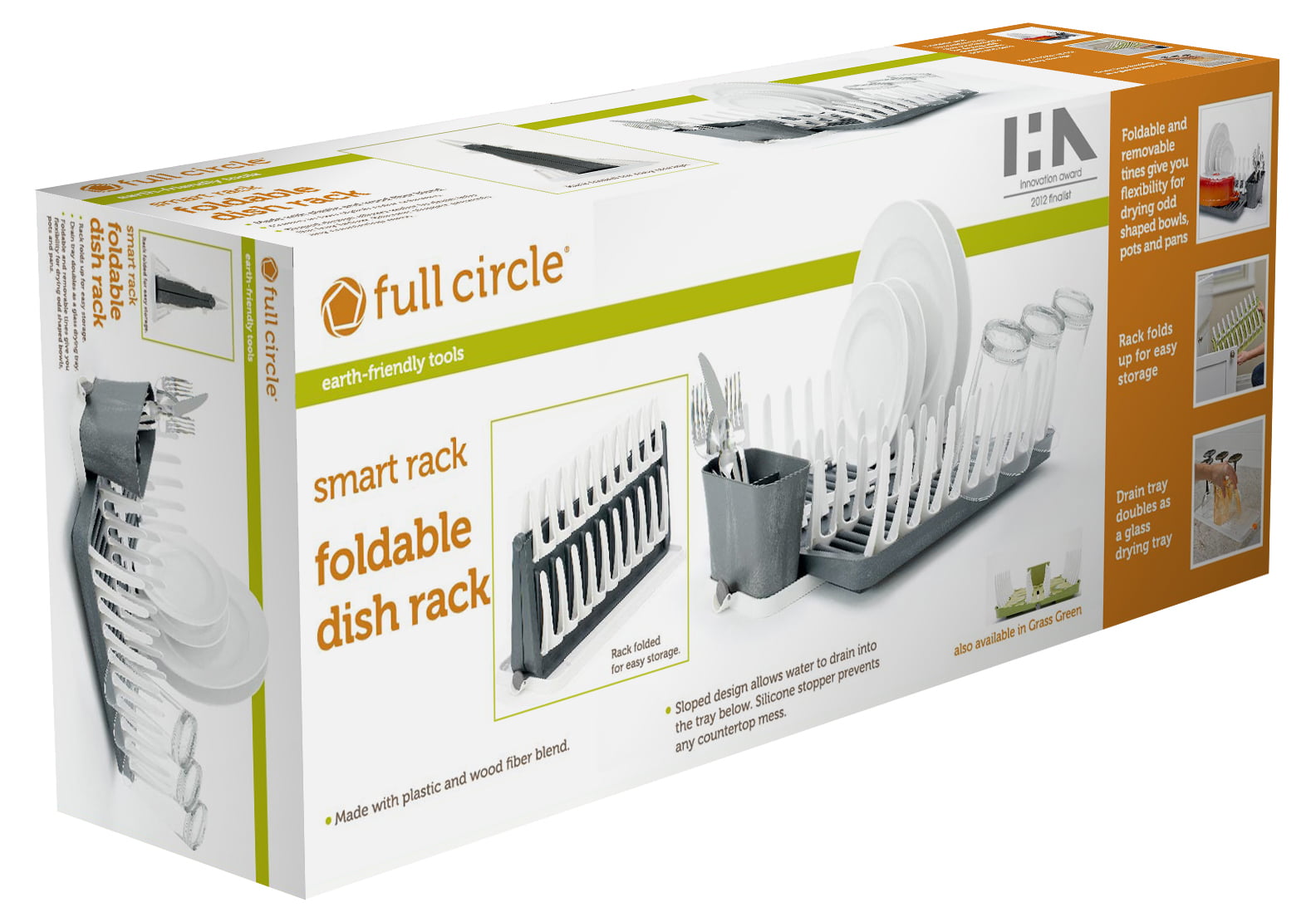 Full Circle Shape-Shifter 2-in-1 Dish Rack & Recycled Microfiber Mat – Full  Circle Home