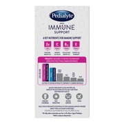 Pedialyte with Immune Support, Electrolyte Drink Powder, Mixed Berry | 6 Powder Packets