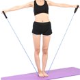 thumbnail image 1 of Fitness Workout Tension Rope with Handle Elastic Pull Rope Home Bodybuilding Training Yoga Strap 20-25LB, 1 of 8