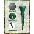 thumbnail image 6 of PATIOEASY 8 Pack Solar Powered Mole Trap with Screw-Shape Stakes, Mole Repellent, Ultrasonic Mouse Repellent, Safe and Effective Big Rats Controlfor Garden, Lawn, Yard, Farmland, 6 of 7