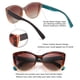 thumbnail image 3 of Gafas de Sol Polarizadas Vintage Cuadradas FEISEDY Jackie O B2451, 3 of 7