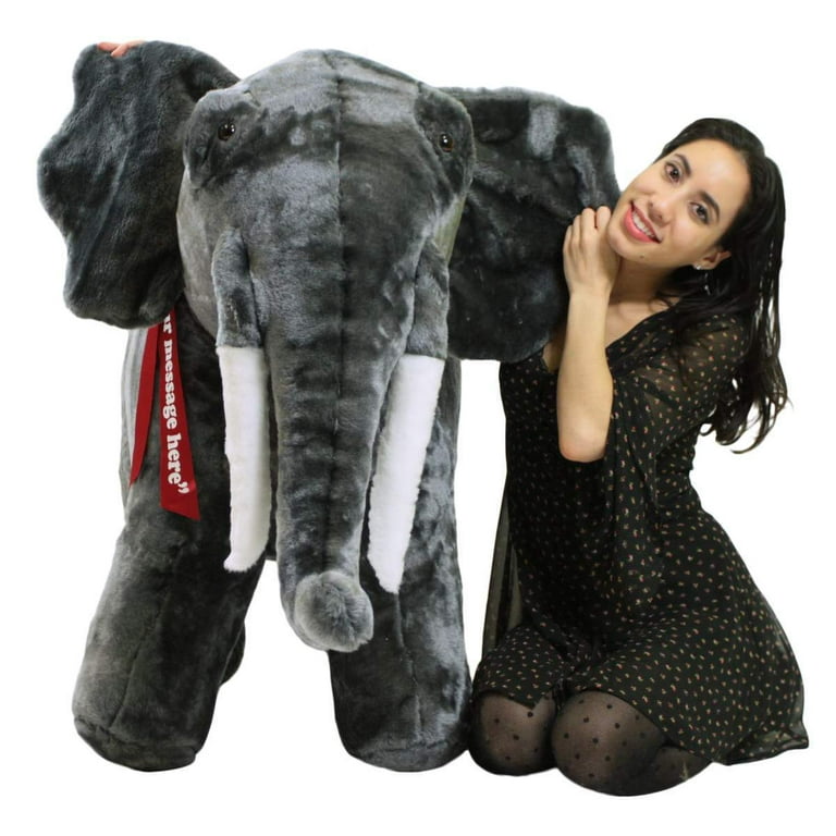 Big stuffed deals animal elephant