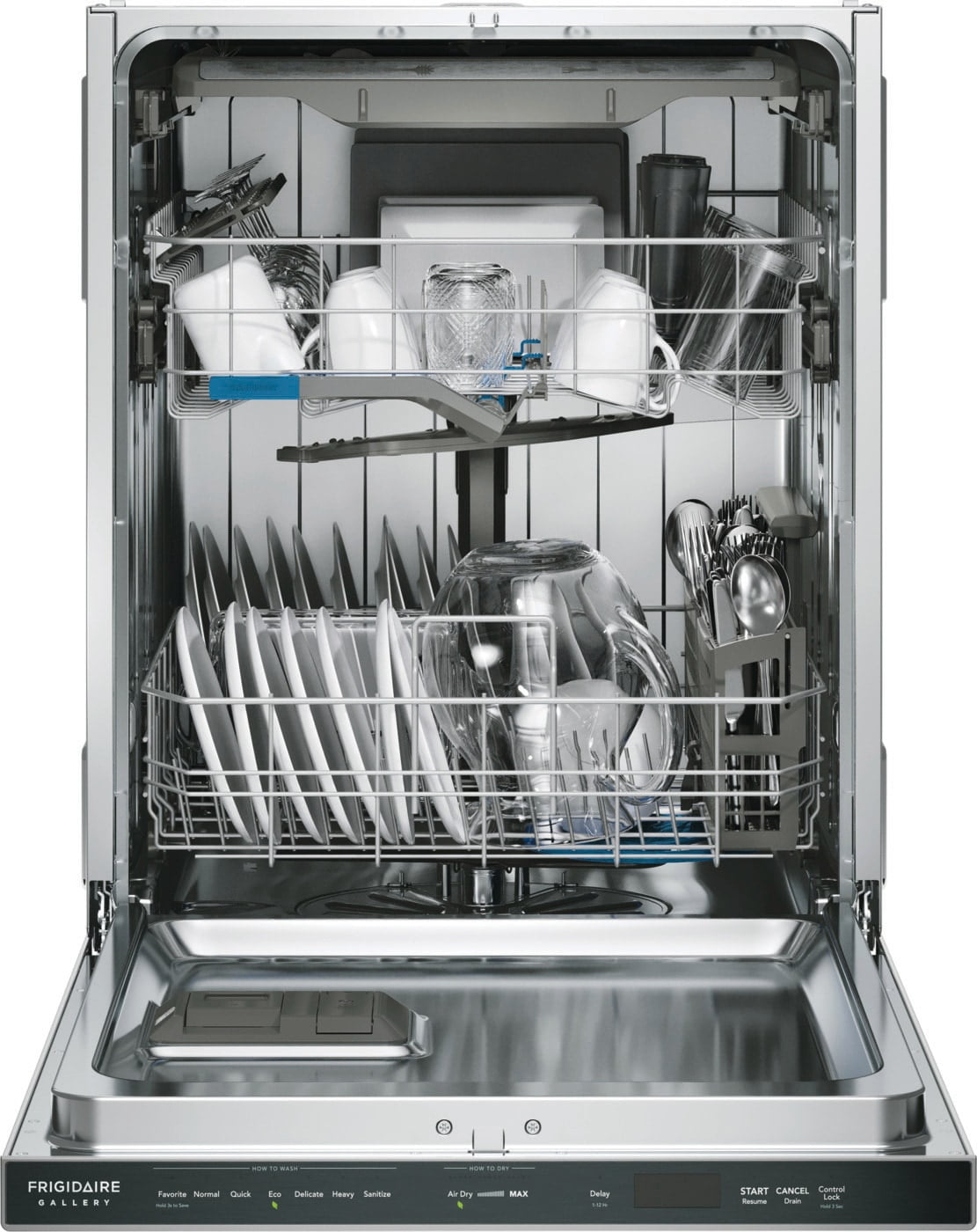 Frigidaire Gallery 24" Tub Dishwasher with CleanBoost, Stainless Steel