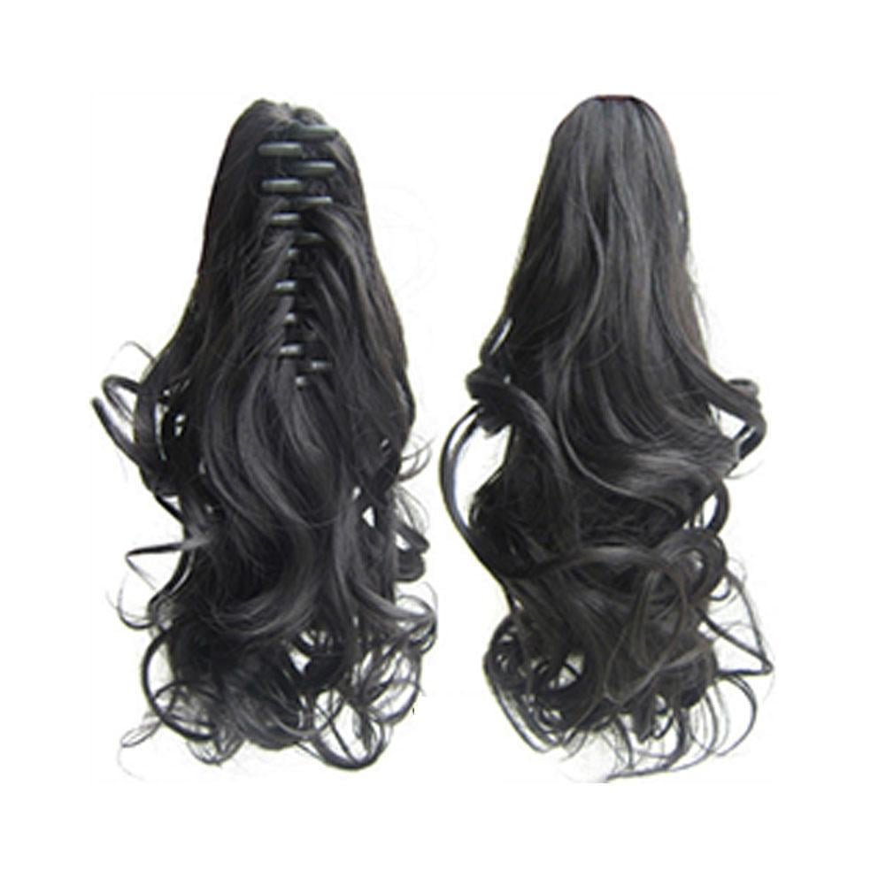 Claw Clip On Ponytail Thick Clip In Pony Tail Hair Extension As Human Piece