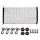 thumbnail image 1 of Red de carga para camiones Uxcell, 43 x 24 pulgadas, organizador de almacenamiento de malla ajustable para el maletero con 8 ganchos, universal para camionetas y SUV, negro, 1 of 7