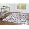 thumbnail image 4 of Laredo Burke Grey & Ivory 5' x 7' Area Rug, 4 of 6
