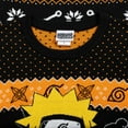 thumbnail image 6 of Ripple Junction Naruto Shippuden Sasuke Chibi Ramen Holiday Snowflakes Ugly Christmas Sweater Multicolor, 6 of 7