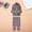 2-Black, variant on EnJoCho Kids Boys Girls 2 Piece Rain Suit Set, Hooded Snap Button Jacket and Reflective Rain Pants with Stirrups for Spring Fall School Outdoor Play