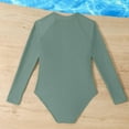 thumbnail image 5 of BOBOGOJP Girl's One Piece Rash Guard Long Sleeve Swimsuits Bathing Suit AG for Size 9-10 Years, 5 of 9