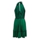 thumbnail image 4 of Vestido sin mangas con cinturón para mujer: diseño informal y elegante, detalles plisados, color liso, versátil para primavera/verano., 4 of 5
