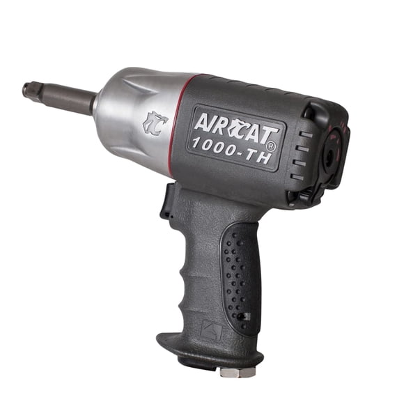 Llave de impacto AIRCAT 1000-TH-2 de 1/2 pulgada compuesta, 1000 pies-libras