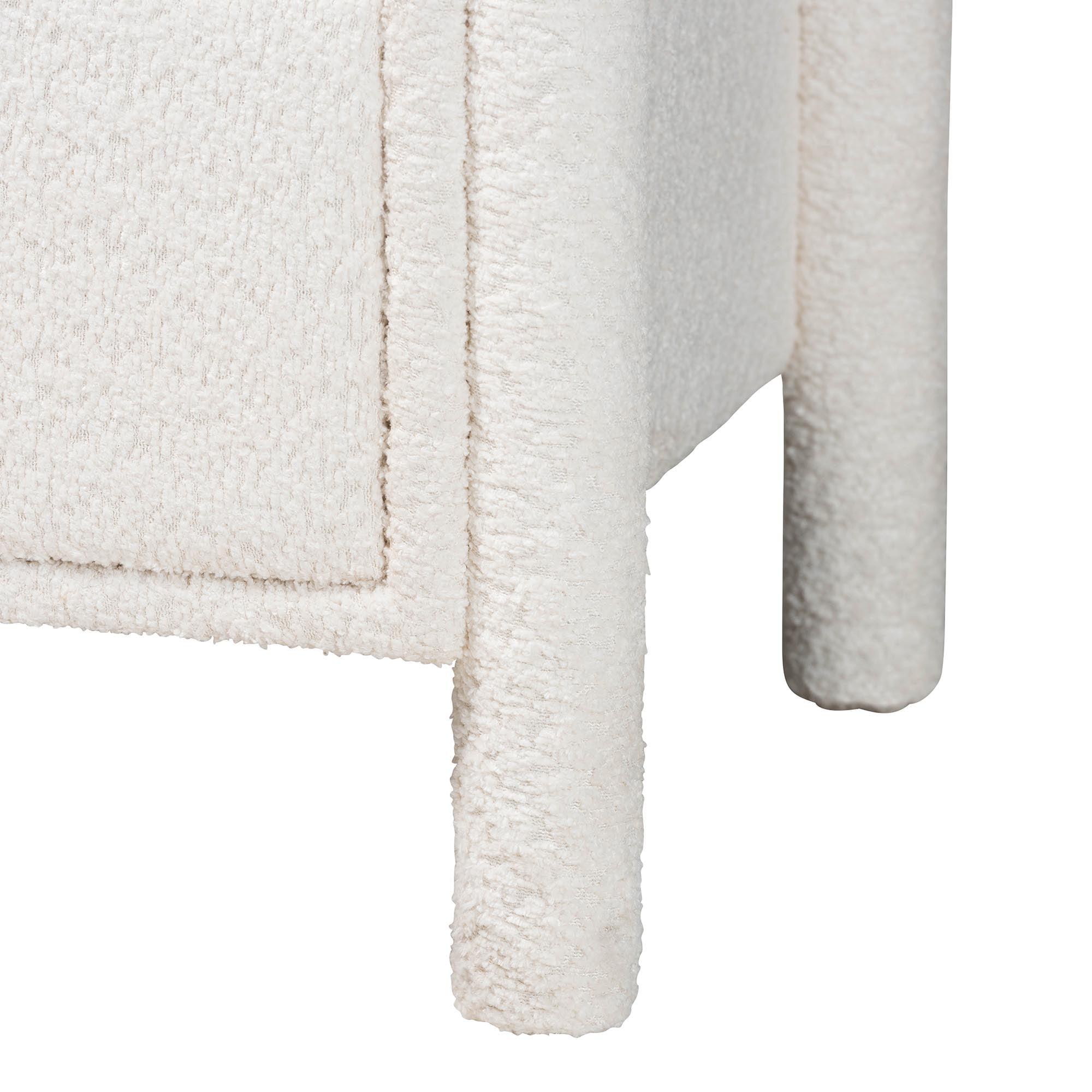 Baxton Studio Laria Modern Dresser, 6-Drawer, White