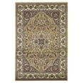 thumbnail image 1 of HomeRoots 352874 7 ft. 7 in. Round Polypropylene Beige & Ivory Area Rug, 1 of 5