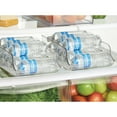 thumbnail image 5 of Plastic Water Bottle Organizer for Fridge - Refrigerator Bottle Holder for Kitchen, Pantry, and Countertop, 5 of 6
