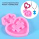 thumbnail image 4 of sweethay Molde de posavasos Superficie lisa DIY Molde de caída de pegamento Cocina y Comedor sweethay HA060547-00, 4 of 8