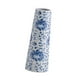 thumbnail image 5 of Jarrón de cerámica,Jarrón de cerámica floral azul y Florero,Jarrón de pequeño para decoración del hogar. Jarrón decorativo.,Jarrón con arreglo floral para centro de, 5 of 9