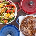 thumbnail image 5 of Lightweight 5 Qt Dutch Oven Pot with Lid, Nonstick Dutch Oven, Enameled Dutch Oven for Bread Baking, Cast Aluminum Pot Compatile with All Cooktops, Dishwasher Safe Cookware, Red, 5 of 10