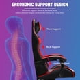 thumbnail image 6 of Geepro Gaming Chair Video Game Ergonomic Racing Chair High Back Office Chair for Teen Adult with Height Adjustable Headrest and Lumbar Support, 6 of 9