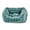Blue, variant on Vibrant Life Small Bubble Faux Fur Orthopedic Cuddler Pet Bed, Black and White, 22" x 15"
