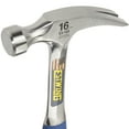 thumbnail image 3 of ESTWING Hammer - 16 oz Straight Rip Claw with Smooth Face & Shock Reduction Grip - E3-16S, 3 of 6