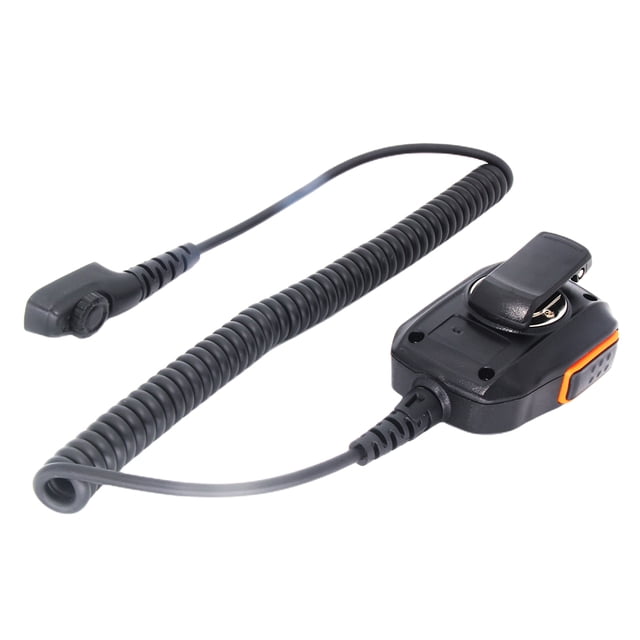 WDOplteas SM18N2 PTT Micrófono Clip Trasero Radio Mic IP54 para Hytera HYT PD702 PD700 PD700G