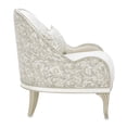 thumbnail image 4 of Michael Amini La Marisia Chenille Accent Chair in Tranquil/Light Champagne, 4 of 15