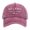 Wine, variant on Womens Sun Hat Unisex Milan Printed Baseball Cap Retro Washed Duckbill Cap