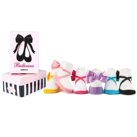 

Baby Girls Ballerina Socks 6-pack (0-12 mo.)