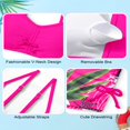 thumbnail image 4 of CNKOO Girls‘ Swimsuits - Palm Trees Two Piece Tankinis with Padded Cups & Adjustable Straps, 4 of 9