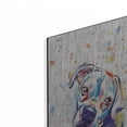 thumbnail image 2 of Luxe Metal Art 'Colorful Watercolor Boxer 3' by Furbaby Affiliates, Metal Wall Art, 16"x24", 2 of 9