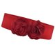 thumbnail image 2 of Cinturón elástico elegante y grueso para mujer, cinturón ancho para vestido, blusa, accesorios Rojo, 2 of 9