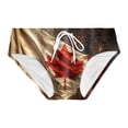 thumbnail image 5 of LLDYYDS Mens Canada Swim Briefs Canadian Maple Leaf Flag Graphic 1st July Patriotic Beach Triangle Bikini Swimwear with Drawstring, 5 of 5