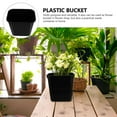 thumbnail image 6 of WRISTBIQUE Plastic Garbage Can with Black ABS for Household Items 2Pcs, 6 of 8