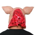 thumbnail image 4 of Máscara de látex cerdo terror Halloween cara podrida rosa, 4 of 5