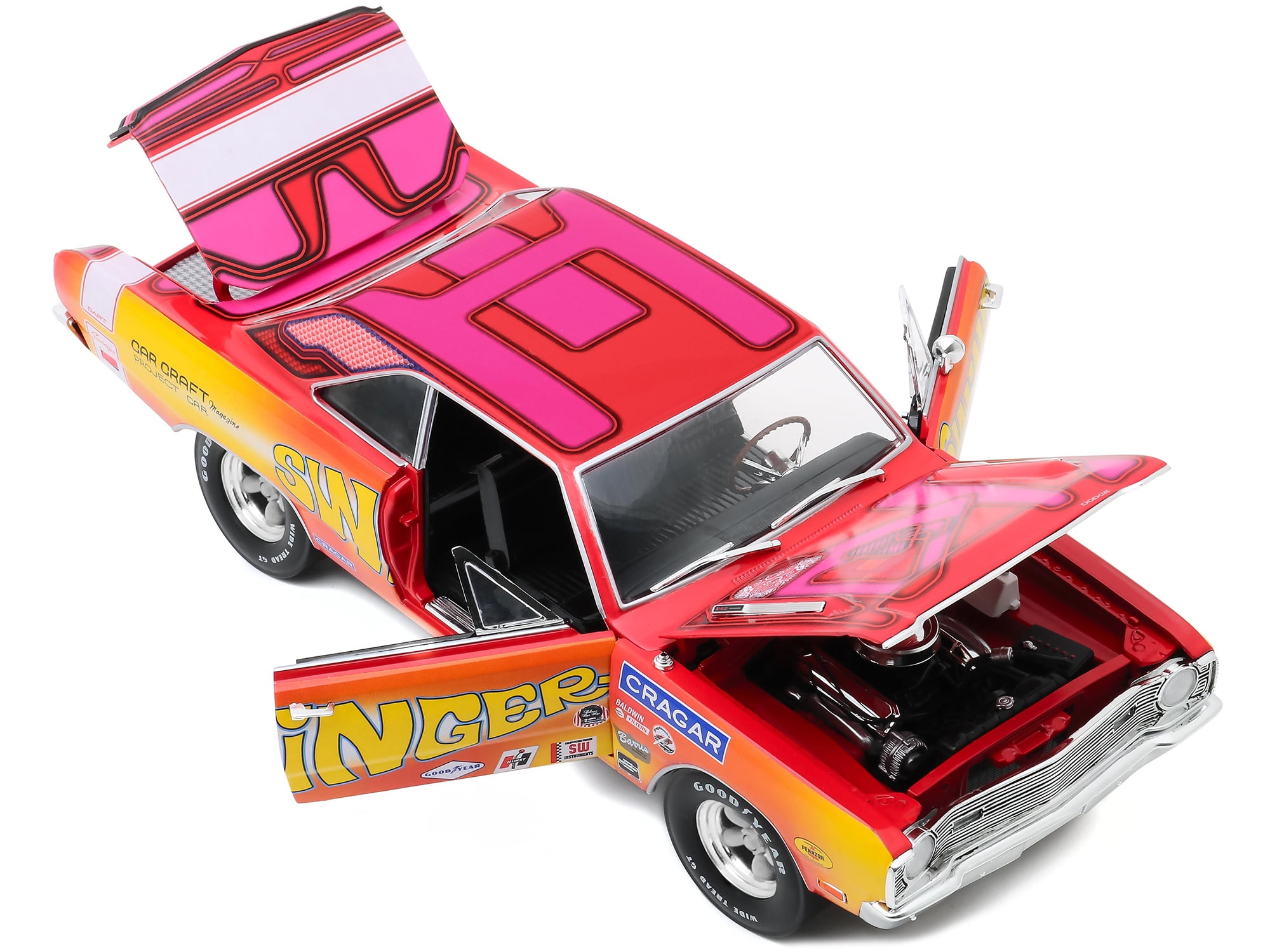 ホビー 模型車 61 118 250 car craft dart dodge ertl highway project swinger