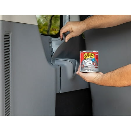 Flex Tape Rubberized Waterproof Automotive Tape, 4 inches x 5 Feet, Black