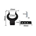 thumbnail image 2 of 10-Pack Baseboard Mounting Clips for Secure and Simple Installation, 2 of 5