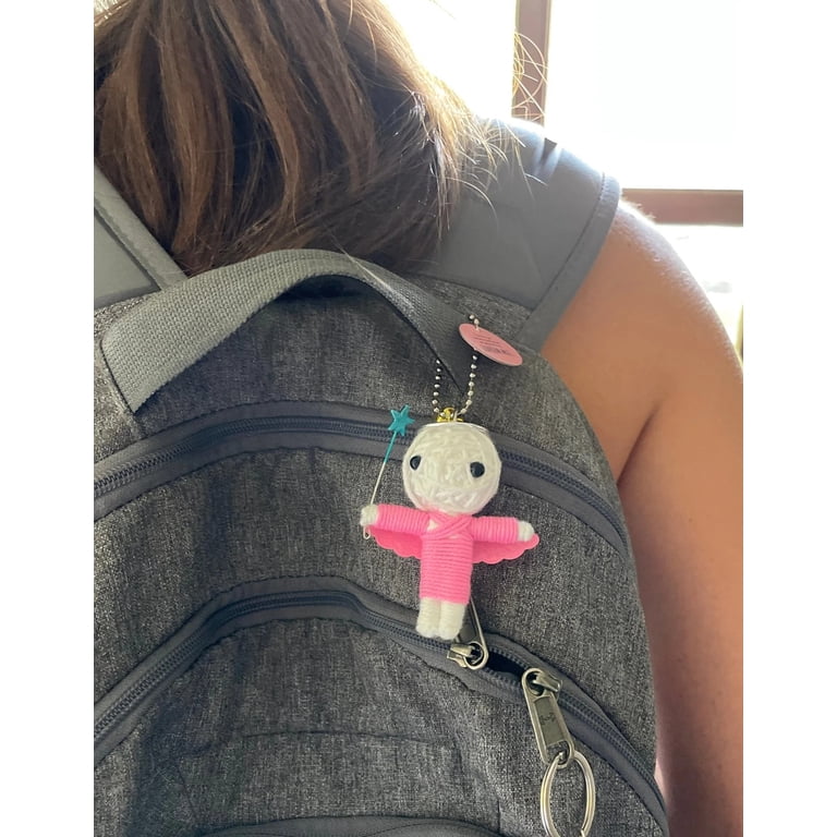 Watchover Voodoo Guardian Angel Novelty – Good Luck Charm Keychain With Unique Saying 6 thumbnail image