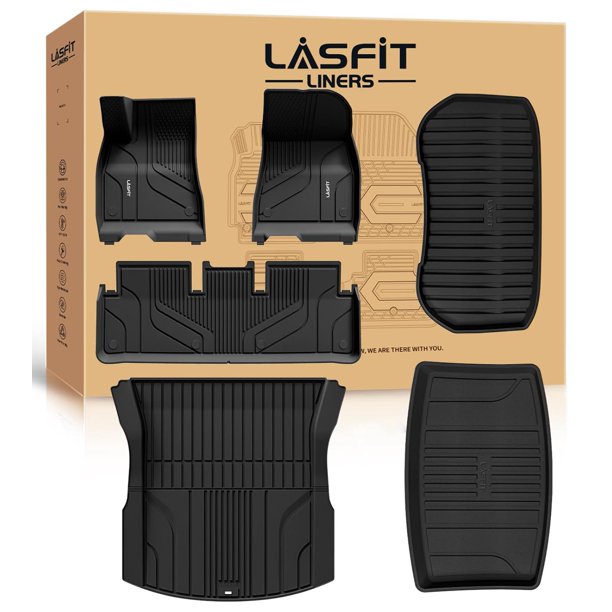 Alfombrillas y alfombrillas para maletero para Tesla Model 3 LASFIT Highland
