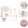 thumbnail image 4 of 1 Set Miniature Baking Tools Wooden Mini Baking Tools Doll House Mini Kitchen Props, 4 of 4