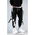 thumbnail image 5 of Hip Hop Trousers Men's Loose Jogger Bottoms with Print Streetwear Harem Trousers Clothing Ankle Length Trousers Harajuku Sport Casual, 5 of 6